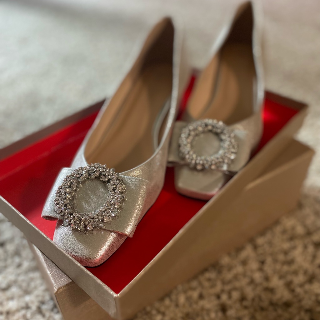 Brand New Silver Shoes European Brand Brand New Silver Shoes European Brand